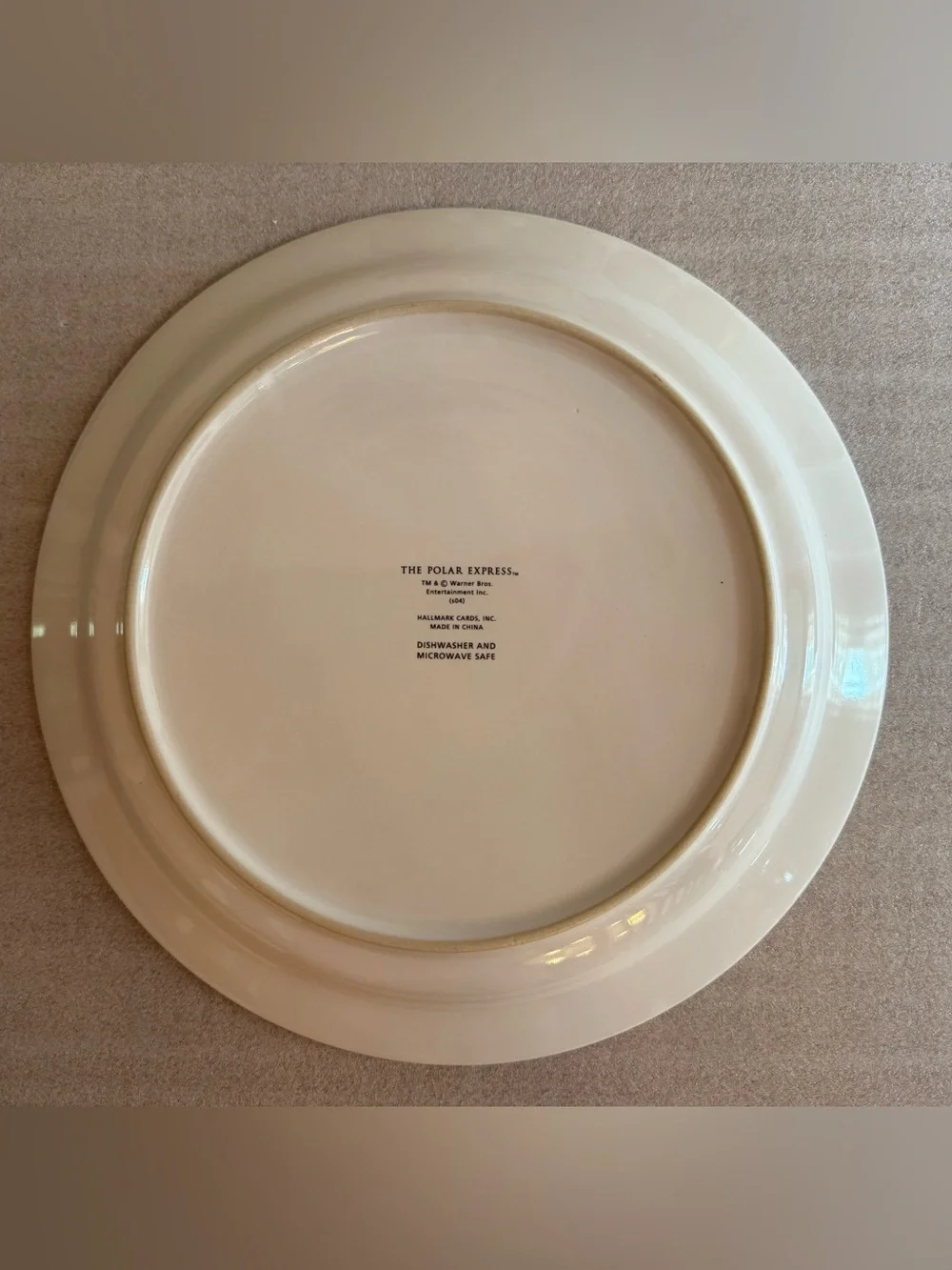 Retired Hallmark The Polar Express “Believe” Christmas Plate